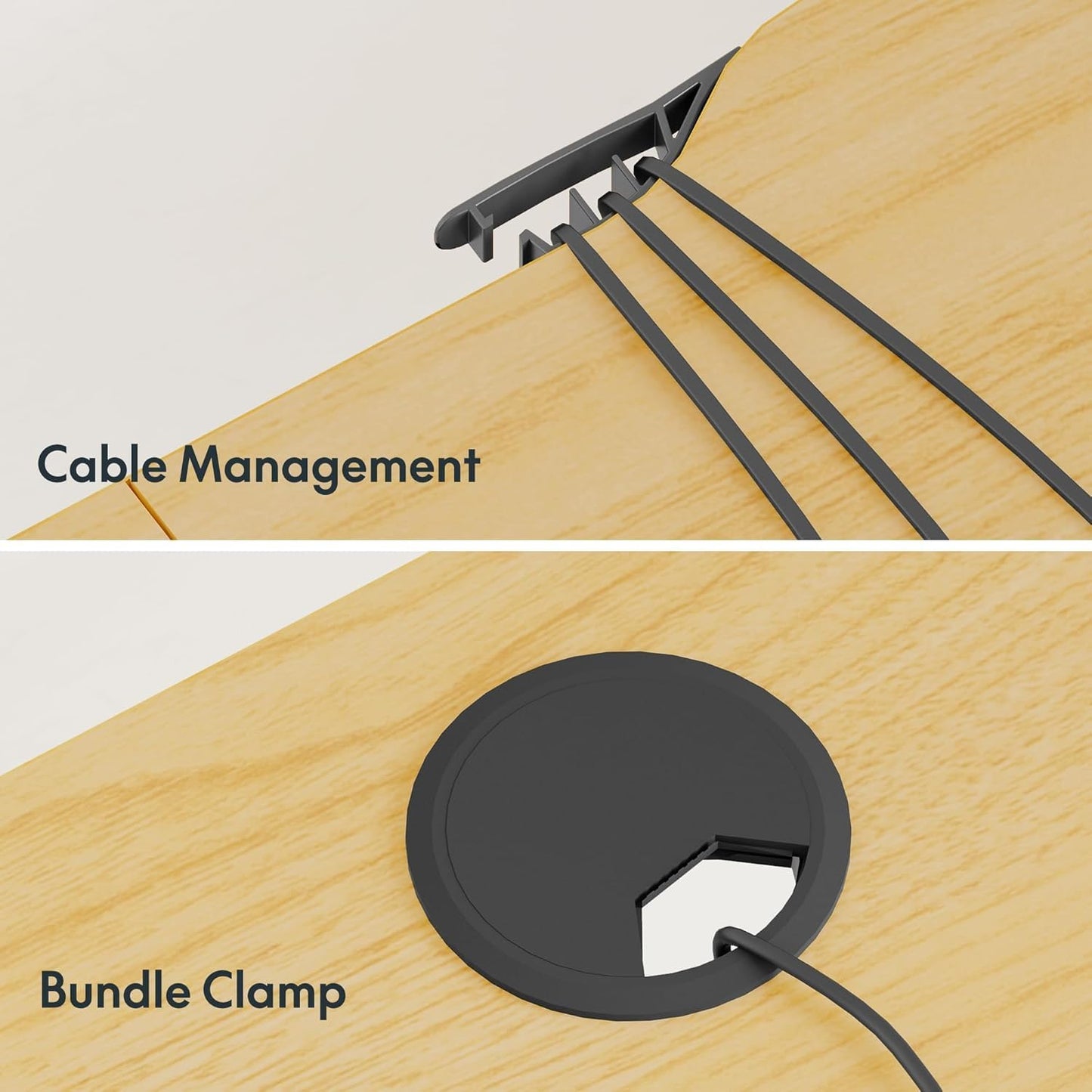 FLEXISPOT QE Pro Escritorio Elevable Eléctrico 140x60cm, Mesa Elevable con 2 Ganchos, Portavasos y Organizador de Cables, 4 Función de Memoria, Standing Desk para Oficina & Hogar y Teletrabajo, Negro